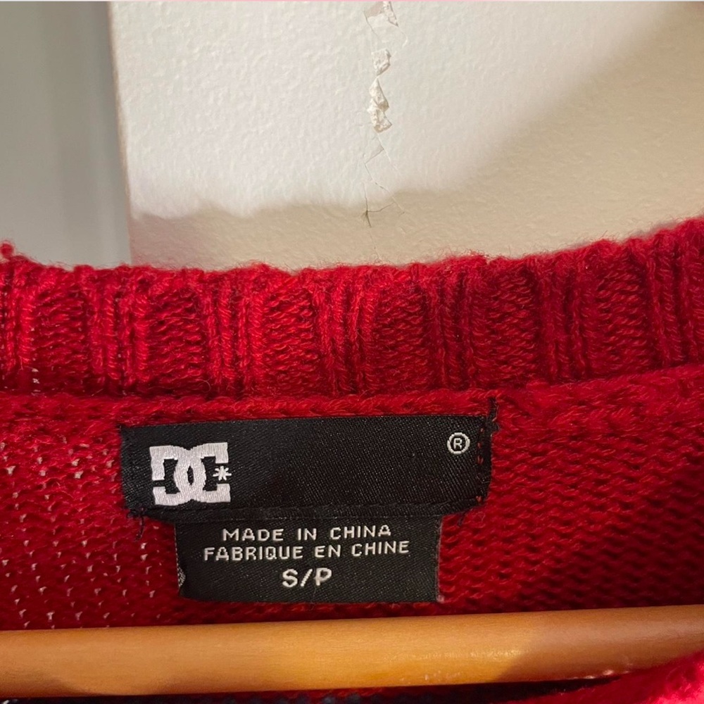 Red Striped Sweater - Picture 3 of 3